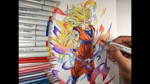 Learn how to draw goku from dragon ball z. Dragon Ball Z Characters Drawings In Color Drawing Tutorial Easy