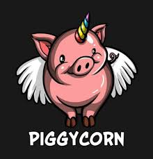 Piggycorn Shirt Cute Pig Tee Funny Pig Shirt Mens Pig Etsy Unicorn Pig Cute Pigs Funny Pigs