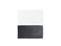 Download Blank Black And White Folded Soft Beach Towel Mockup Stock Image Image Of Cotton Domestic 109264777