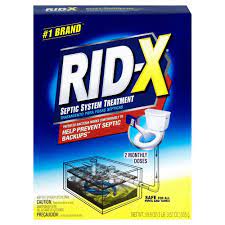 Rid X 19 6 Oz Professional Powder 2 Dose Septic Tank Treatment 19200 83623 The Home Depot