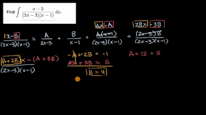 3+1 programı resmi facebook sayfasıdır. Integration With Partial Fractions Video Khan Academy