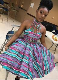 African Print Short Dress African Fashion Ankara Kitenge African Women Dresses African Pr African Fashion Ankara African Fashion African Dresses For Women