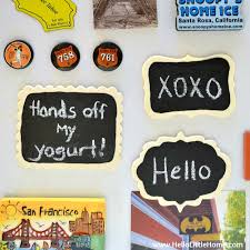 15 responses to diy sheet metal magnetic chalk board tutorial. Diy Chalkboard Magnets Quick And Easy Tutorial Hello Little Home