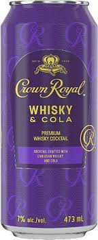 Crown royal whisky and cola in a can. Crown Royal Whisky Cola Cocktail 37595 Manitoba Liquor Mart