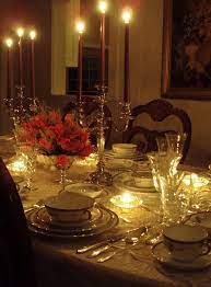 The 1930's party fare continued with a two relish trays, deviled eggs, ramaki, and my ever popularstuffed mushrooms. Affordable Accoutrements 1930 S Dinner Party Dinner Party Themes Mystery Dinner Party Dinner Party Table