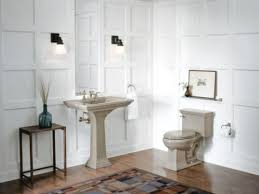 A Wooden Floor In A Bathroom Wood Floor Bathroom Bathroom Interior Hardwood Floors In Bathroom