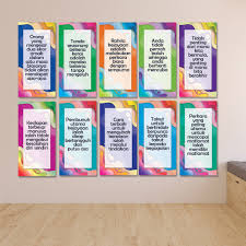 324 kata mutiara untuk pelajar pelajar pro via pelajarpro.com. Kata Kata Motivasi Pelajar Untuk Keceriaan Kelas Dan Sekolah 10 Pcs Banner Poster 1 X 2 Kaki Shopee Malaysia