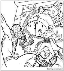 Otto gunther octavius), also known as doc ock for short, is a fictional character appearing in american comic books published by marvel comics. Dr Octopus Coloring Pages Coloring Printable B108 Visual
