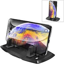 Ipow Support Telephone Portable Voiture Silicone Collant Pince A Ressort Porte Smar Support Pour Telephone Portable Support Telephone Support Telephone Voiture