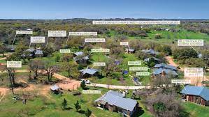 The enormously romantic swiss log cabins at barons creekside have a unique history: Fredericksburg Vacation Honeymoon Accommodations In Texas Hill Country