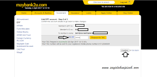 Maybank, cimb, pos online, public bank, alliance bank, bsn, ambank. Mudah Je Bayar Online Epf Kwsp Melalui Maybank2u Sayidahnapisahdotcom