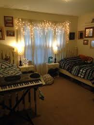 My Girls New Room Cream Colored Walls Comforters From Walmart Icicle Lights Lamps From Kirklands And Pieces Bedroom Redesign Icicle Lights Bedroom New Room