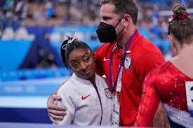 The russian olympic committee upset the united states in the tokyo olympics women's gymnastics team final tuesday amid simone biles dropping out of the event due to a medical issue. simone biles out of tokyo olympics gymnastics team final. Tokyo Olympics Simone Biles Out Of Artistic Gymnastics Team Finals With Injury