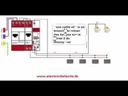 Schema Electrique Branchement Raccordement Installation Montage Cablage Telerupteur Schneider Legrand Abb Hager Schema Schema Electrique Electrique