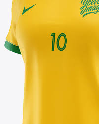 Download Women S Football Kit Mockup Half Side View In Apparel Mockups On Yellow Images Object Mockups