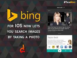 A New Update For Bing On Ios Includes A Neat Little Trick Take A Picture Right Inside The App And How To Take Photos Business Problems Leading From The Front
