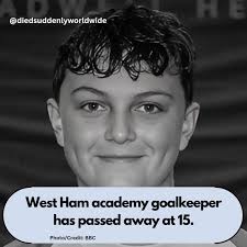 R.I.P Oscar Fairs Oscar Fairs, a friendly and happy West Ham academy  goalkeeper has passed away at the age of 15 after being diagnosed with  cancer. Died: Age 15 (December 13, 2024 -