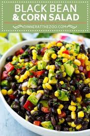 Salade De Haricots Noirs Et Mais Salade Mexicaine Haricots Mais Mexicaine Mexicansalades No Salade De Haricots Noirs Salade Mexicaine Salade Haricot