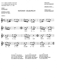 matarayi doldurdum nota matara gece