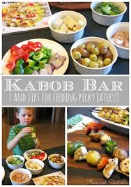 Picky eating can be so overwhelming! Kabob Bar Tips For Feeding A Picky Eater Clean And Scentsible