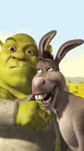 Donkey is a major character from the shrek franchise who appeared on the first shrek film where he became friends with shrek after first meeting him and he has a crush on dragon, he is voiced by eddie murphy. Shrek And Donkey Wallpapers Shrek And Donkey Hd Mobile Wallpaper