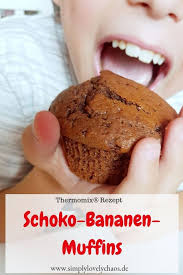 Schoko Bananen Muffins Rezept Simplylovelychaos Schoko Bananen Muffins Bananen Muffins Schoko