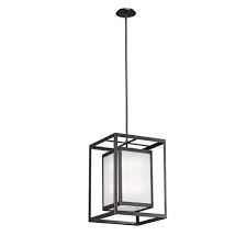 And other light fixtures up to 50 lbs. Outdoor Living Double Box Pendant Contemporary Transitional Glass Metal Pendant By Hamme Square Pendant Lighting Pendant Lighting Outdoor Pendant Lighting