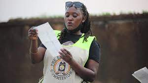 With ballots from 86% of polling stations wey dem don count. Uganda Elections 2021 Museveni Takes Lead As Bobi Wine Cries Foul Bbc News