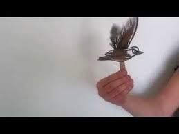 Oiseau En Papier Qui Vole Bricolage Oiseau En Papier Oiseaux Comment Fabriquer Un