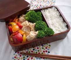 Chicken And Pepper Rice Cooker Bento Recipe On Yummly Bento Recipes Stuffed Peppers Bento Lunch