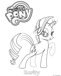 You will have fun decorating rarity with all your bright colors at home by printing. Rarity Mlp Coloring Pages Printable