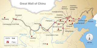 Great wall of china, jiankou section via shutterstock). The Best 10 Sections Parts Of The Great Wall To Visit China Map Great Wall Of China Wall Maps