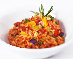 Schnell Einfach Tomatenreis Mit Mediterranem Gemuse Lidl Kochen Rezept Tomaten Reis Tomatenreis Mediterranes Gemuse