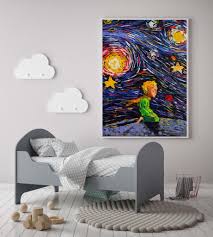 Le petit prince) grownups never understand anything by themselves, and it is tiresome for children to be always and. Starry Night The Little Prince Fox Le Petit Wall Decor Nusery Decor