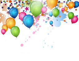 Fondo de cumpleaños realista con globos dorados. Fondo De Imagen Para Cumpleanos Marcos De Cumpleanos Pintura De Flor De Loto Tarjeta De Cumple