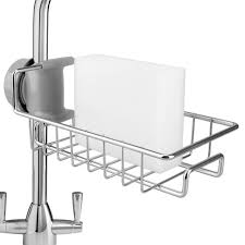 Maybe you would like to learn more about one of these? Faucet Rack Storage Rack Kitchen Sink Organizer Stainless Steel Sink Faucet Sponge Holder Sink Caddy Organizer For Kitchen Bathroom Accessories Buy Online In Bermuda At Desertcart 172001529