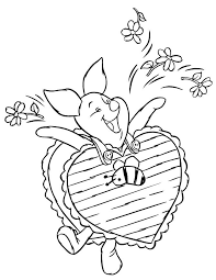 Valentines day disney characters coloring. Free Printable Disney Valentine Coloring Pages Valentine Coloring Pages Valentines Day Coloring Page Valentine Coloring