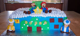 See more ideas about mario cake, mario birthday, mario birthday cake. Super Mario Brothers Cake For A 6 Year Old Boy Features Mario Luigi And 2 Toadstools Out Of Fondant Boy Birthday Cake Birthday Fun Birthday Party