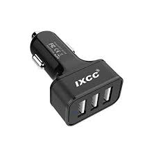 3 Usb Port Car Charger Adapter 7 2a For Tablets Smart Phones Htc Samsung Phone Ixcc Car Usb Usb Charger Car