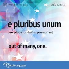 E Pluribus Unum Word Of The Day Dictionary Com Word Of The Day Words Wonderful Words
