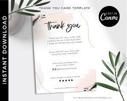 Beautiful laid white bridesmaid thank you card. Brielle Thank You Cards Macarons And Mimosas