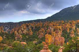 West wind 5 to 7 mph becoming south southwest in the evening. Stormy Weather In Chiricahua National Monument In Southeast Arizona Stock Photo Picture And Royalty Free Image Image 9287467