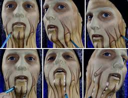 Pirates Of The Caribbean Dead Man S Chest Davy Jones Makeup Pirates Of The Caribbean Davy Jones Makeup Tutorial Davy Jones Davy Jones Costume Halloween Projects