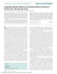 PDF) The Development and Implementation of a Hospitalist-Directed Addiction  Medicine Consultation Service to Address a Treatment Gap