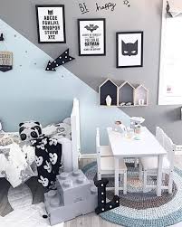 Black And White Kids Room Ideas Inspiration From Instagram Mint And Grey Black And White Kids Room Decor Scandinavian Style Boys Room I White Kids Room Baby Room Decor Boy Bedroom Design
