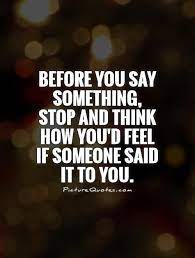 Pin On Before You Speak