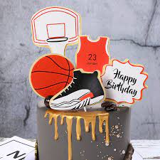 The official jordan cook twitter. 1set Basketball Fussball Sport Thema Dekoration Jungen Kuchen Dekoration Glucklich Geburtstag Kuchen Topper 4 Designs Verfugbar Cake Decorating Supplies Aliexpress
