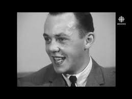 Premier but d’Yvan Cournoyer, jeune joueur de hockey du Club-école du  Canadien de Montréal en 1963