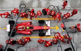 Ferrari F1 Formel 1 Boxenstopp Bildschirmhintergrund Wallpaperbetter