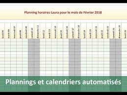 Creer Des Calendriers Et Plannings Automatiques Avec Excel Youtube Astuces Excel Livres De Comptabilite Astuces Pour Ordinateur